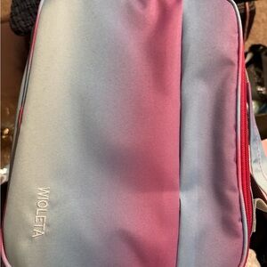 Pink and Blue Women's Bag for bible/ipad